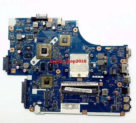 LA-5911P MBWVF02001 MB.WVF02.001 Acer 5551 5551G 5552 5552G AMD Motherboard Test Compatible CPU Brand: A